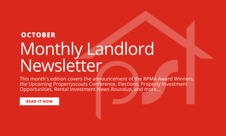 Propertyscouts Monthly Landlord Newsletter - October 2023