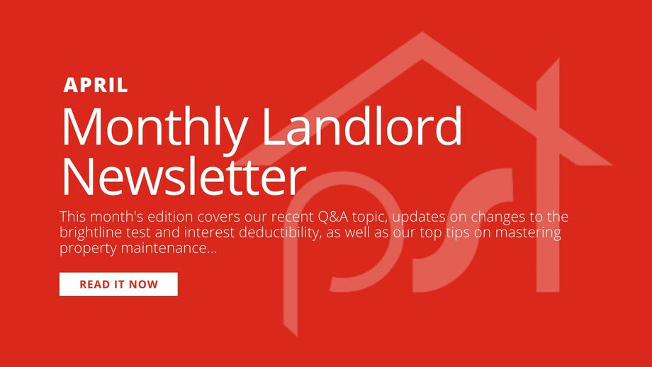 Propertyscouts Monthly Landlord Newsletter - April 2024