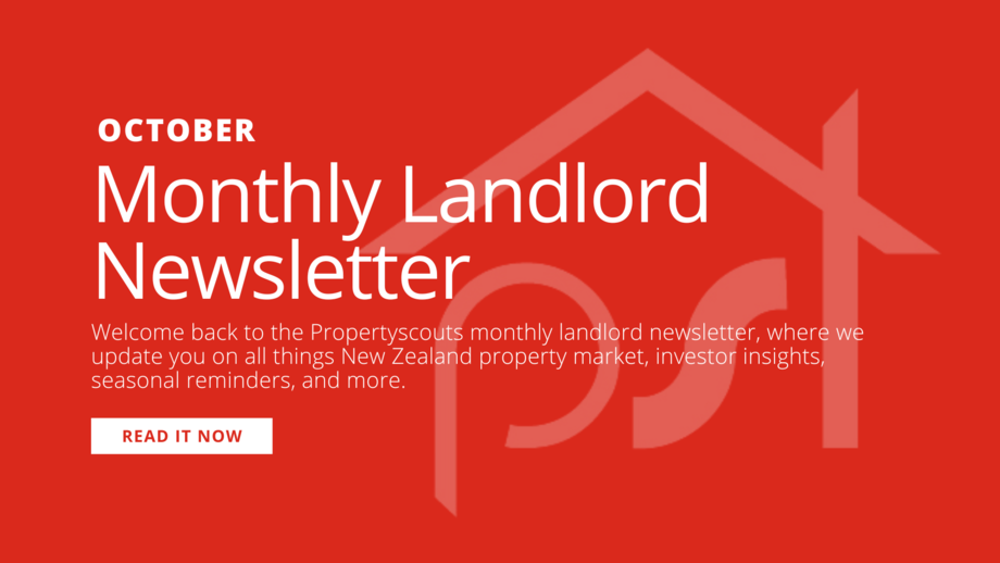 Propertyscouts Monthly landlord Newsletter - OCTOBER